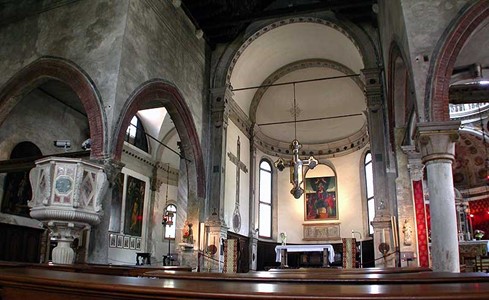San Giacomo dall'Orio, chiesa - don Luigi fu cappellano poi parroco