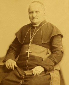 1880 ca. - monsignore - foto in abito filettato